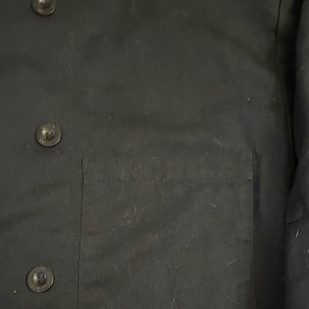 Black Chef Works Jacket Short Sleeved Large - Picture 4 of 11